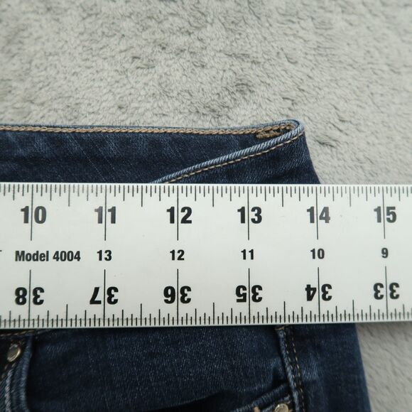 White House Black Market Jeans Womens Size 4R Low-Rise Boot Leg Denim 32" Inseam - Picture 3 of 16